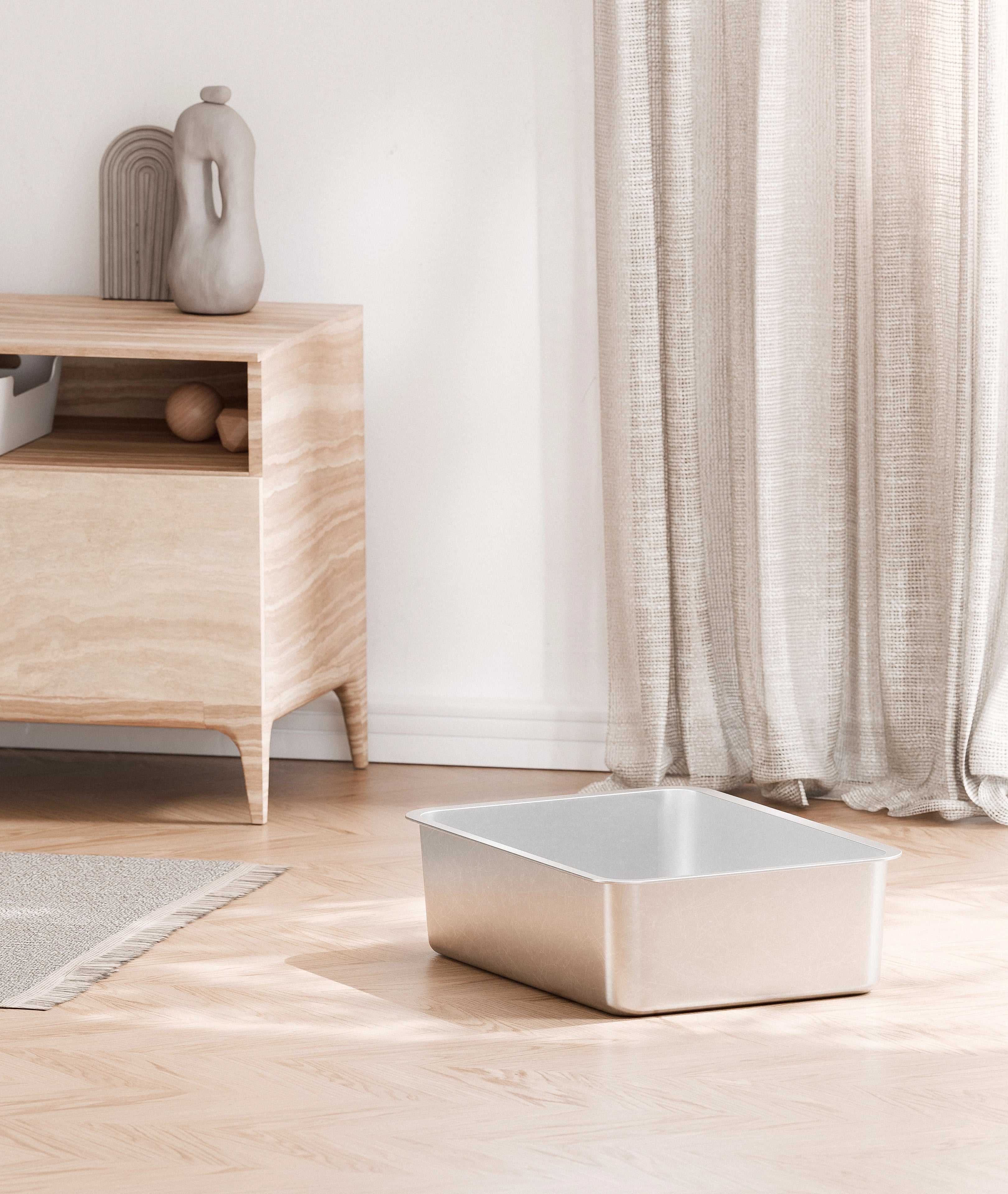 Tabby Trays Stainless Steel Litter Trays
