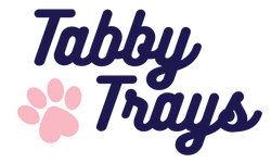 Tabby Trays Stainless Steel Litter Trays - Logo